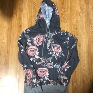 Floral Hoodie